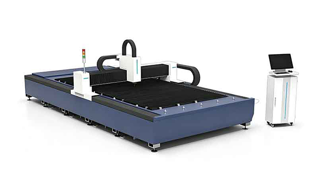 Tagliatrice laser a fibra singola piattaforma