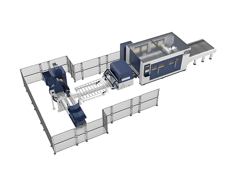 Linea di produzione Uncoiler laser in fibra