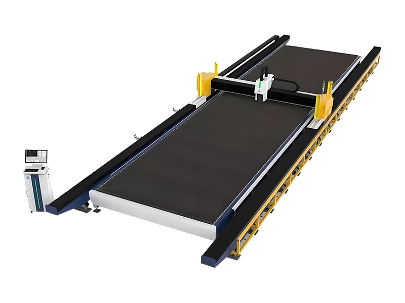 Macchina di taglio laser di fibra di grande formato