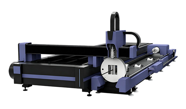 Piattaforma singola Foglio & Tubo Laser Cutting Machine